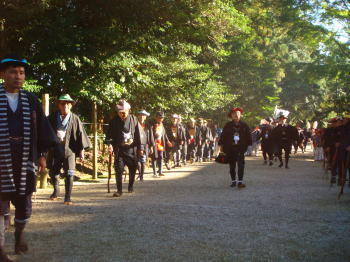 祭礼行列