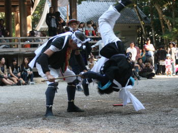 藤岡木瀬町棒の手保存会様